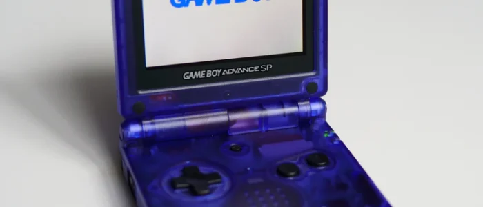 Purple Custom GBA SP Gameboy Advance SP