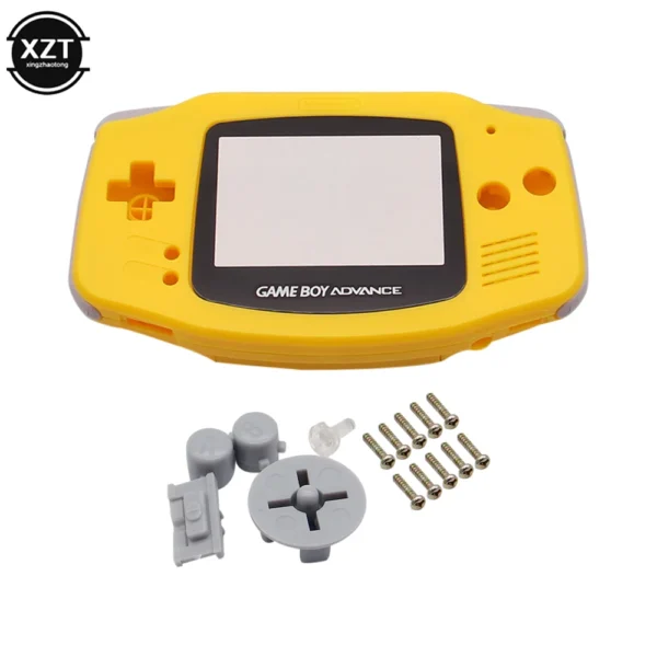 1Pc Replacement Transparent Full Housing Shell For Nintendo Game Boy Advance High Quality Durable Clear Pack Case Repair Parts - Image 2