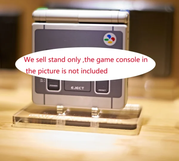 Clear Acrylic Transparent Stand For GBA/GBP/GBL/GB/WS/GG/game watch Game Console Shelf For GBC Window Counter Display Showcase - Image 2