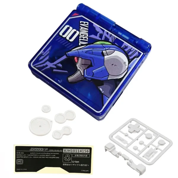 Pre-Laminated Highlight LCD Display IPS V4 LCD Screen With New Dedicated Housing Shell With Stickers For GBA SP GameBoy Advance - Image 3