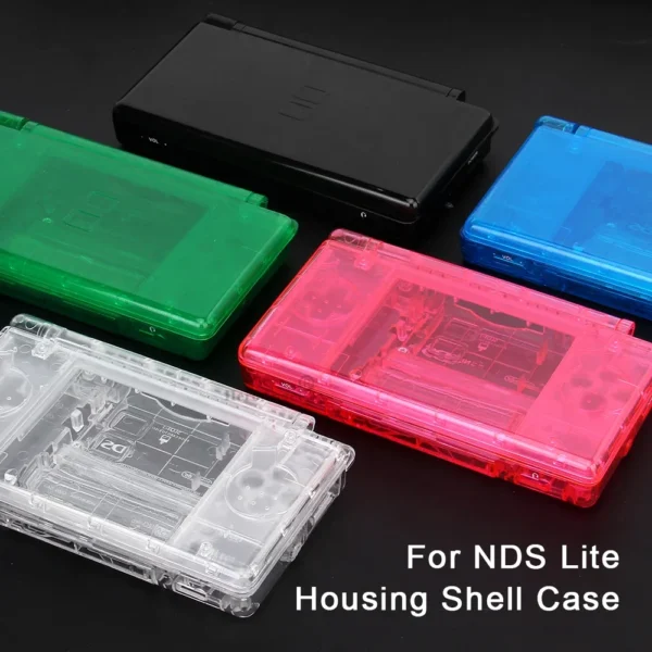 NEW Transparent Color For Nintendo DS Lite Housing Shell Case Full Kit for Nintendo DS Lite NDS Lite NDSL Case Cover Accessories - Image 3